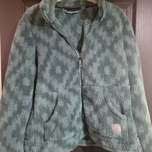 Free Country Green Teddy Jacket